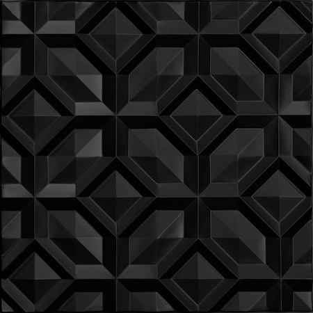 Ceilume Doric 2ft x 2ft Black Ceiling Tile V1-DORIC-22BKO